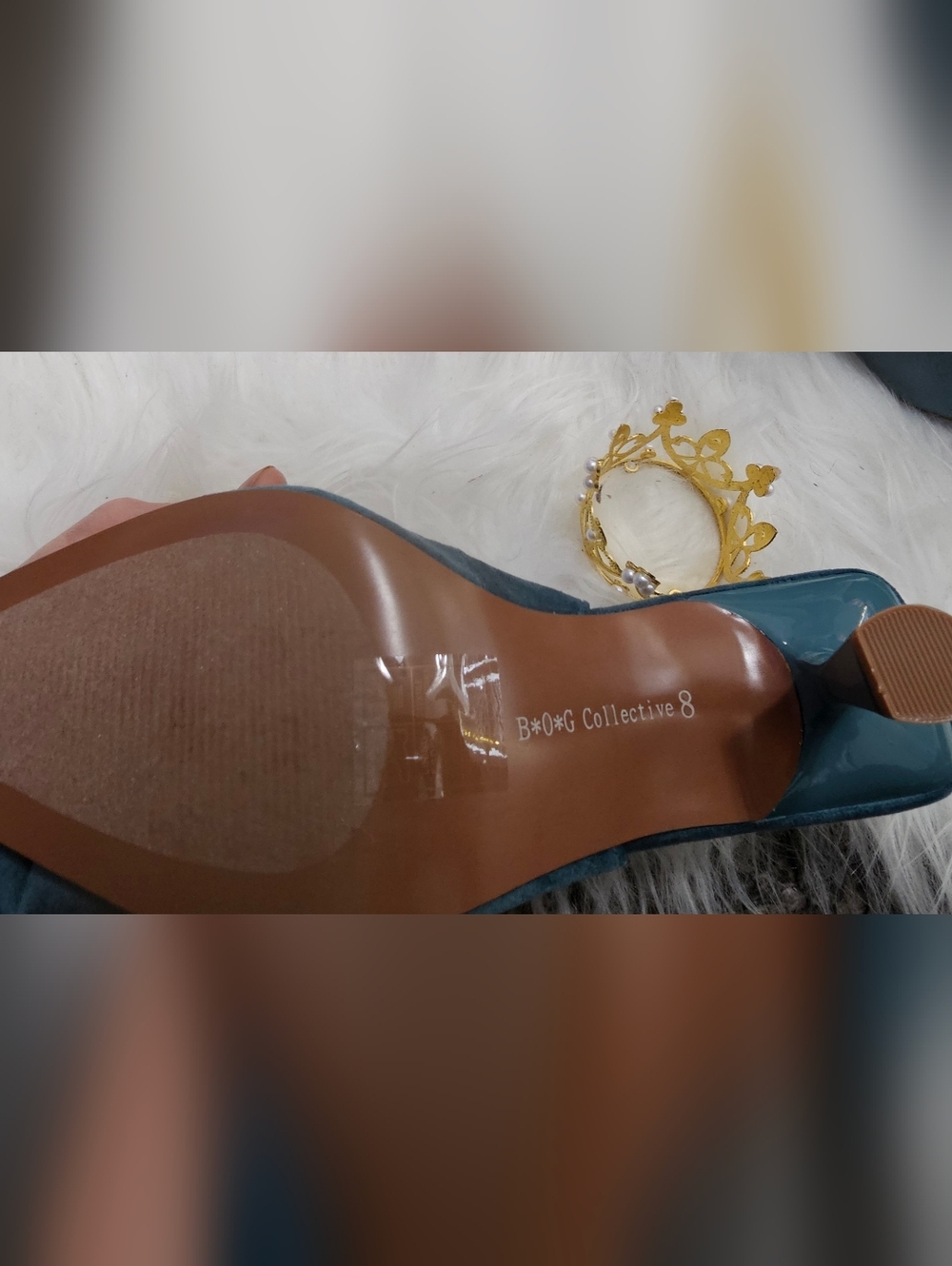 Non-Slip Gel Shoe Insole - Brown